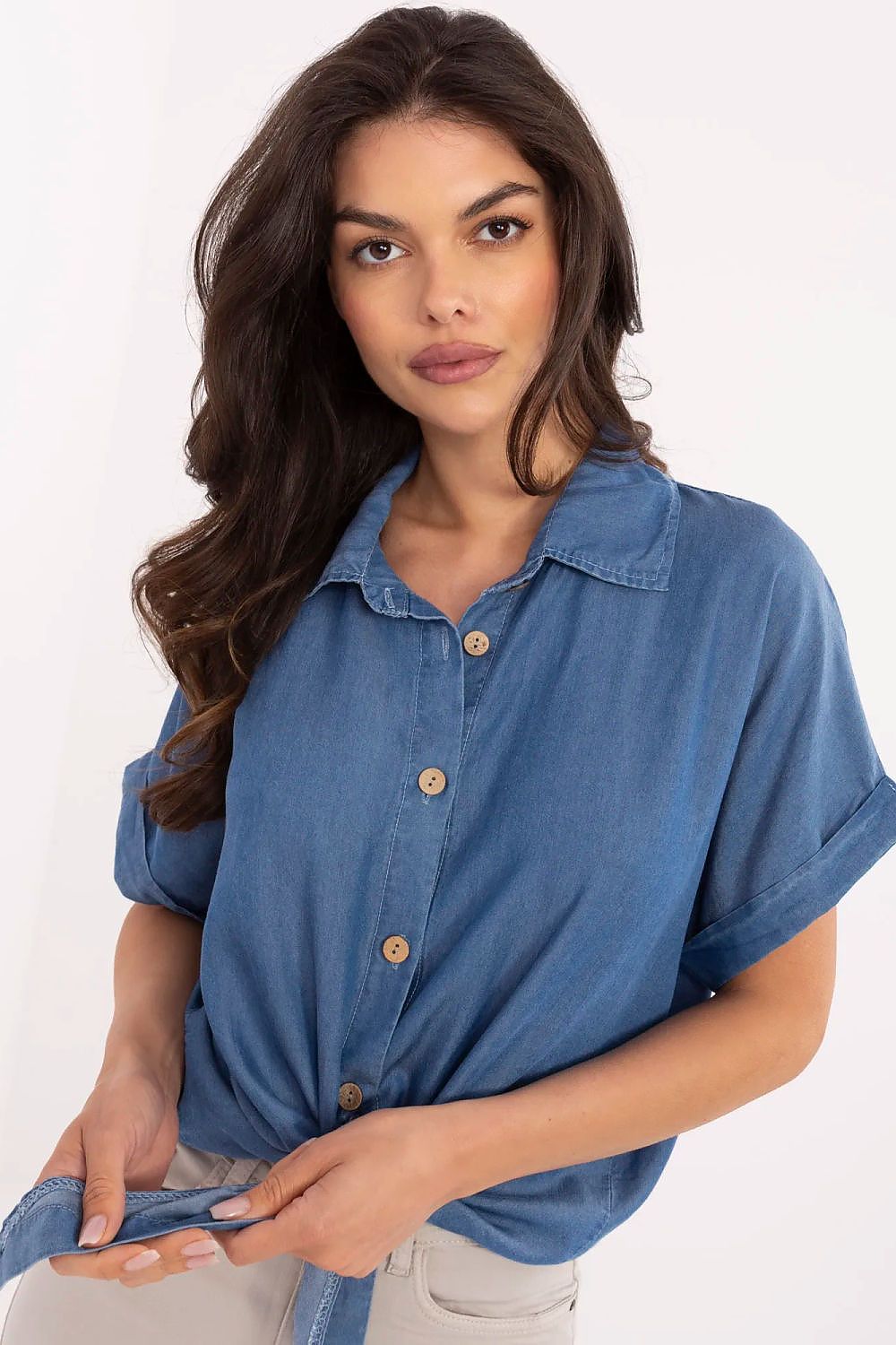  Kurzarm Hemd model 213594 Italy Moda 