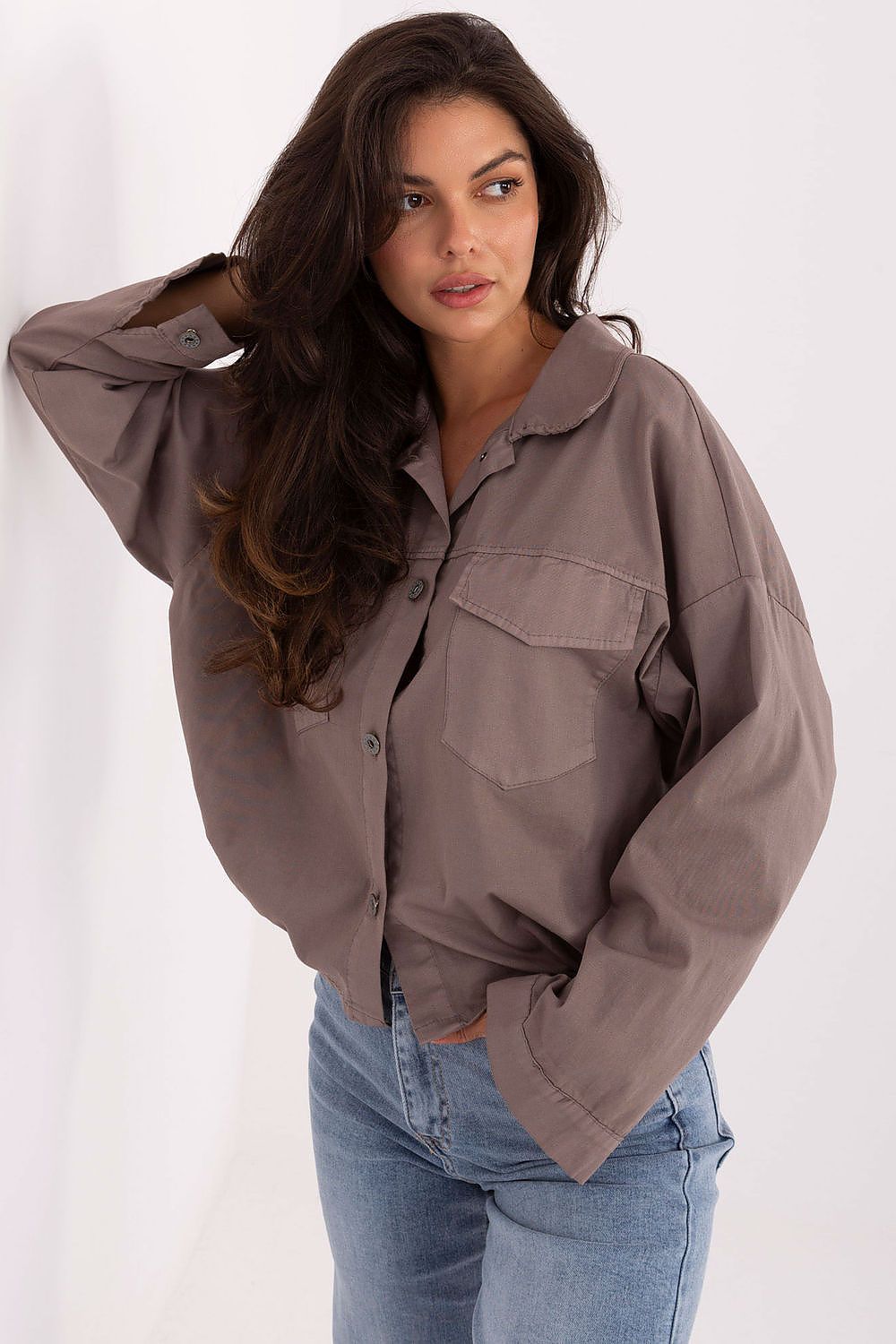  Langarm Hemd model 217882 Rue Paris 