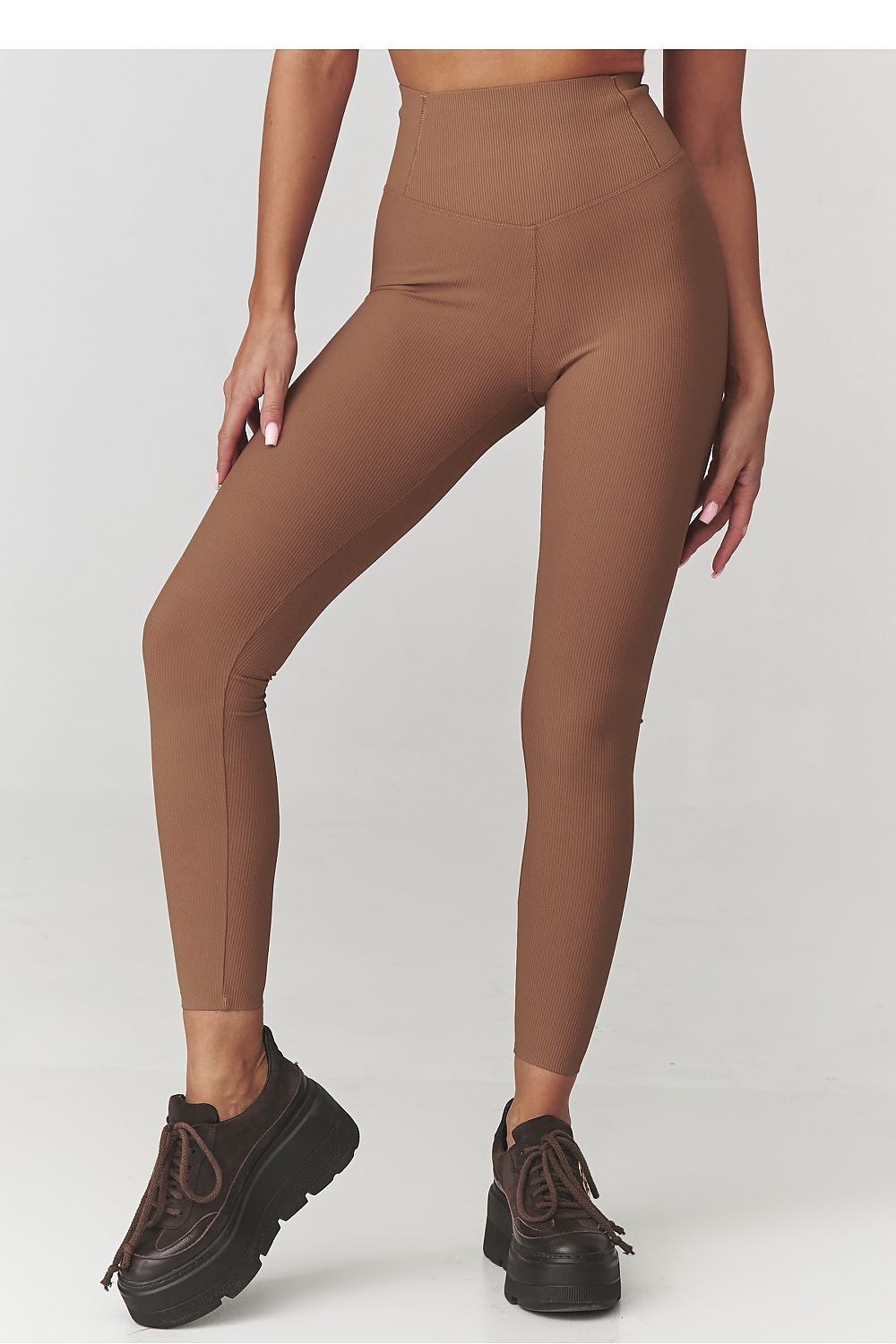  Lange Leggings model 220768 Makadamia 