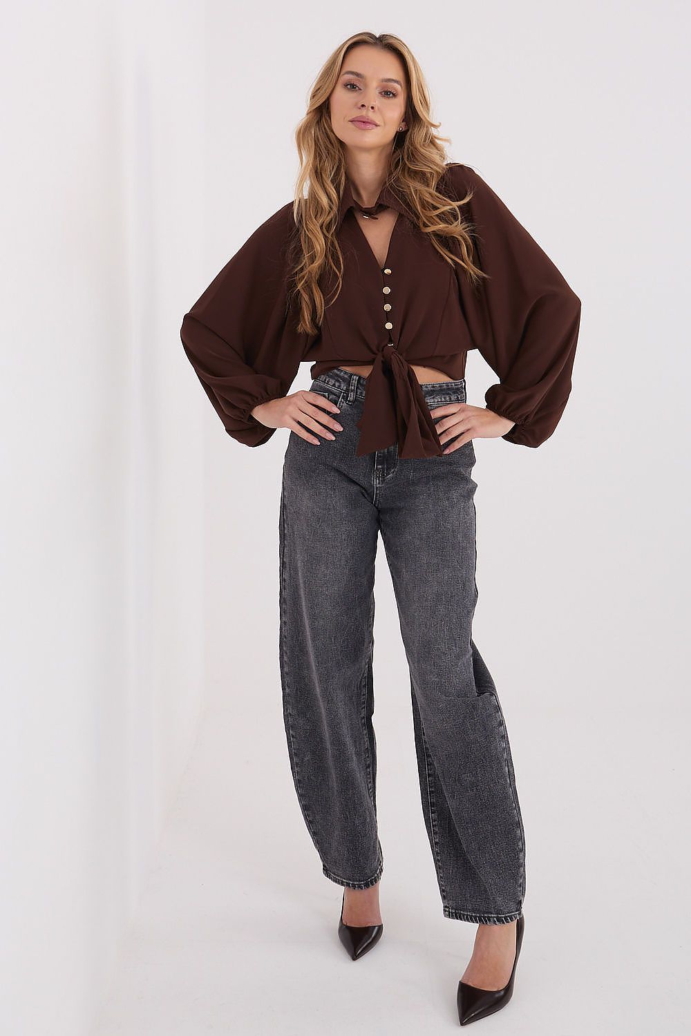  Langarm Hemd model 223171 Italy Moda 