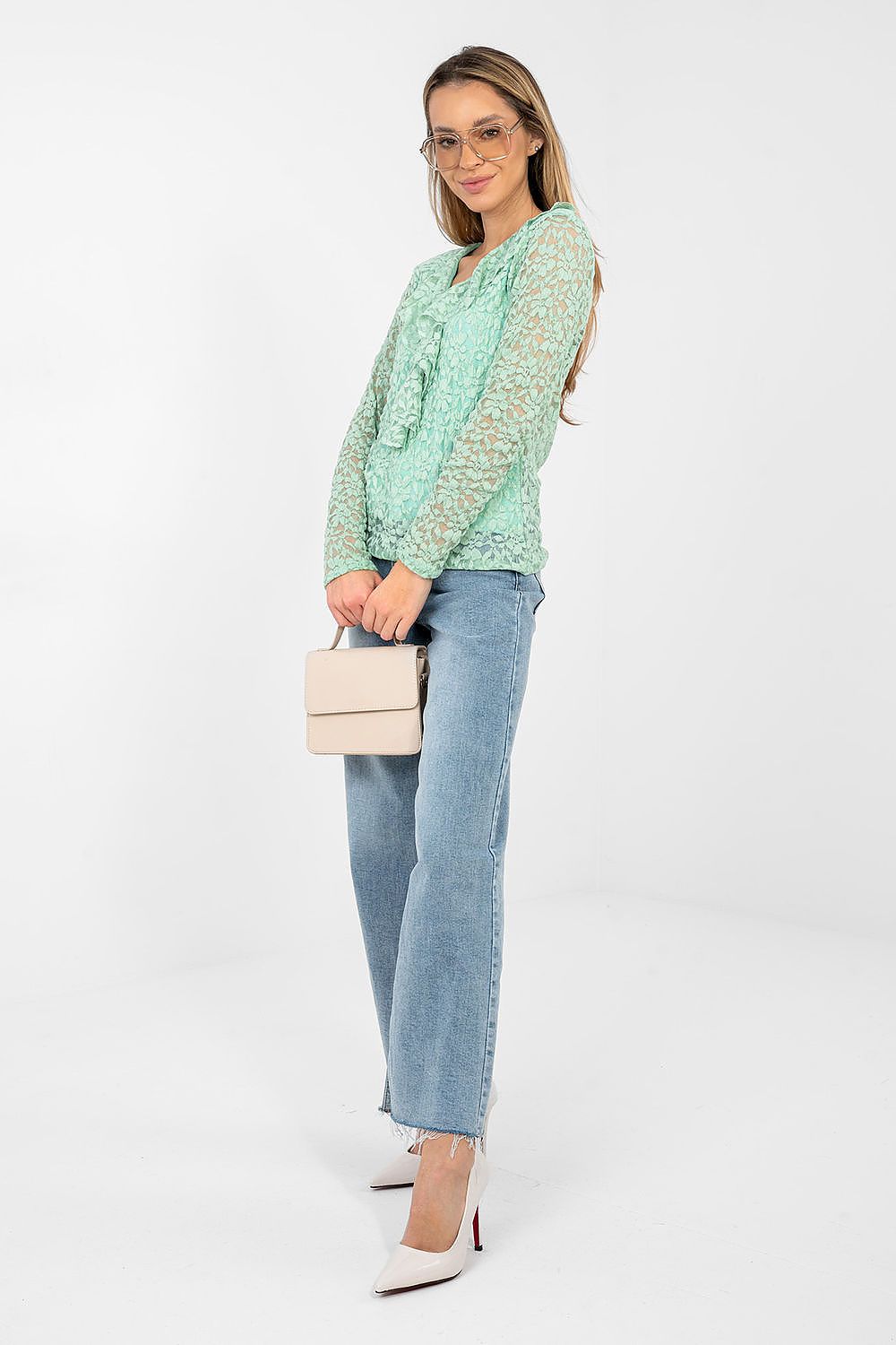  Spitzenbluse model 223839 Rue Paris 