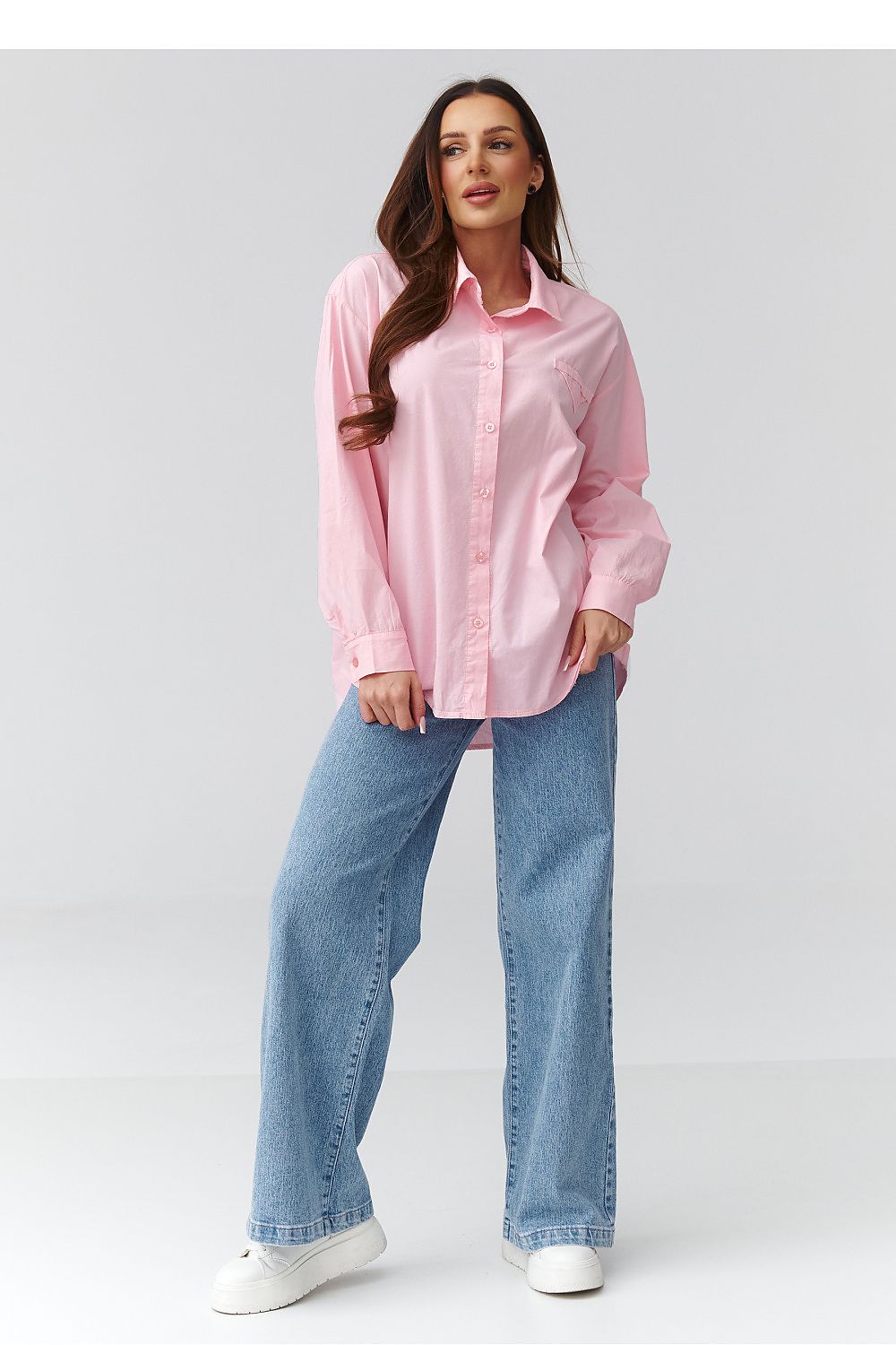  Langarm Hemd model 224100 Makadamia 