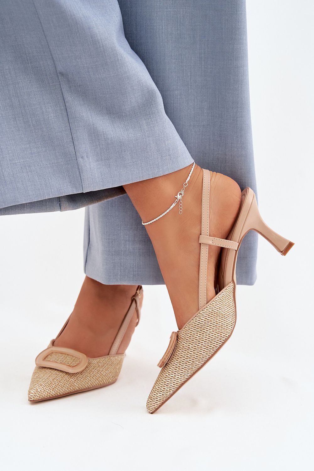  Sandalen mit Absatz model 225205 Step in style 