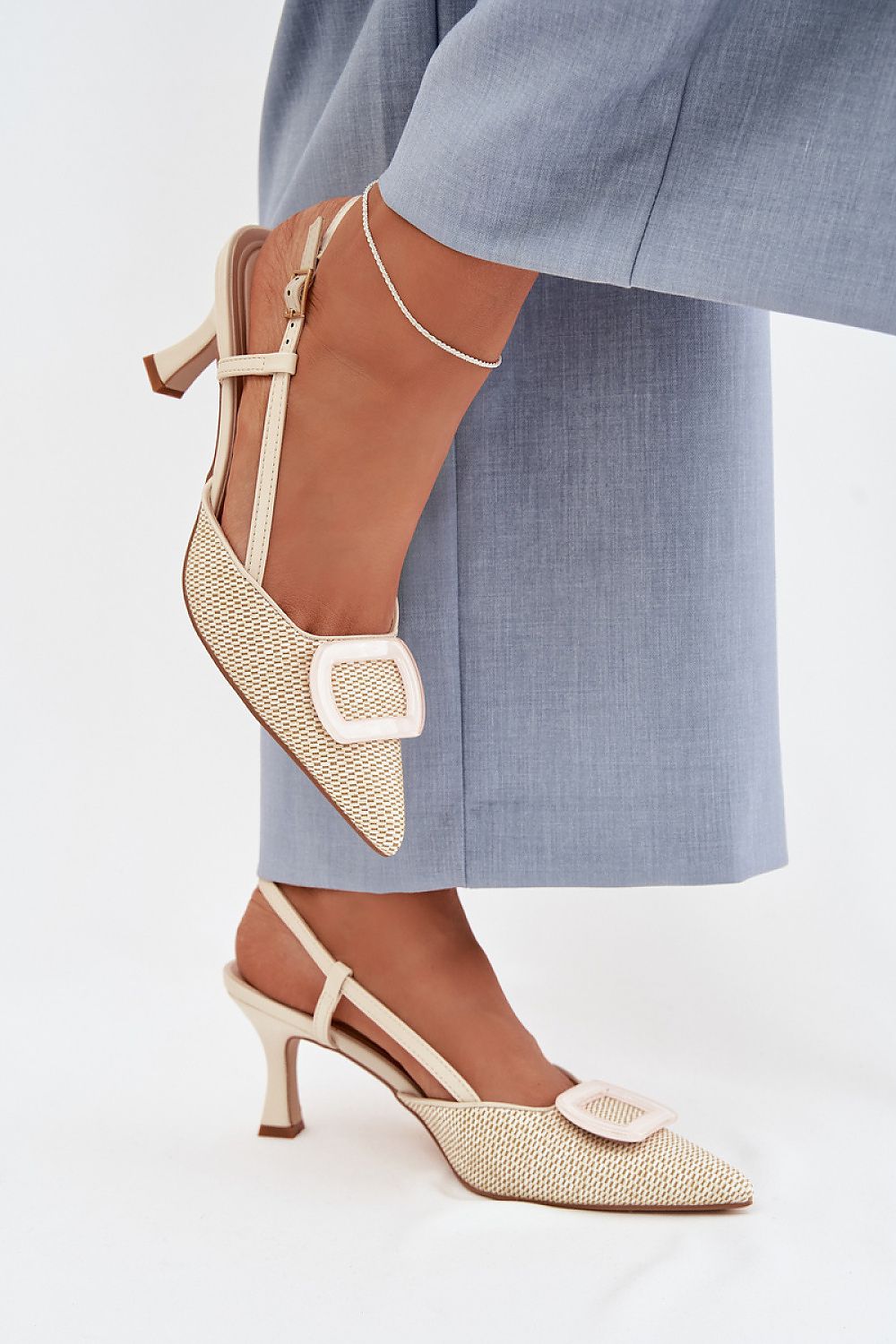  Sandalen mit Absatz model 225207 Step in style 