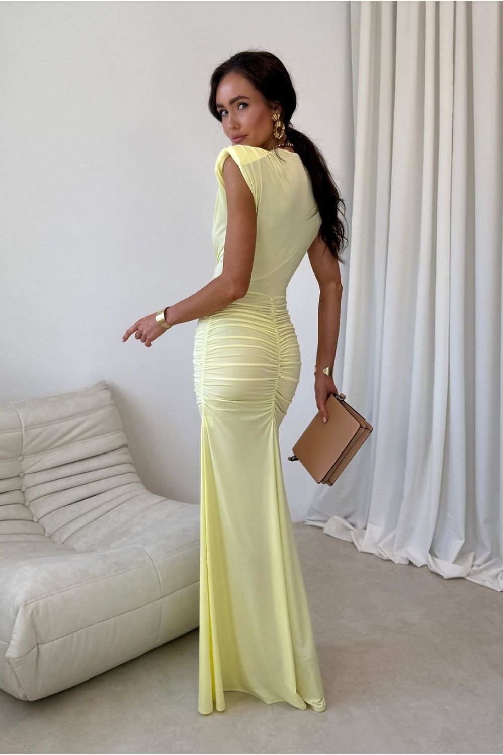  Langes Kleid model 226655 Roco Fashion 