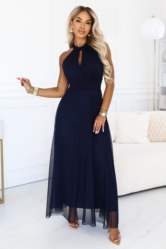  Langes Kleid model 229081 Numoco 