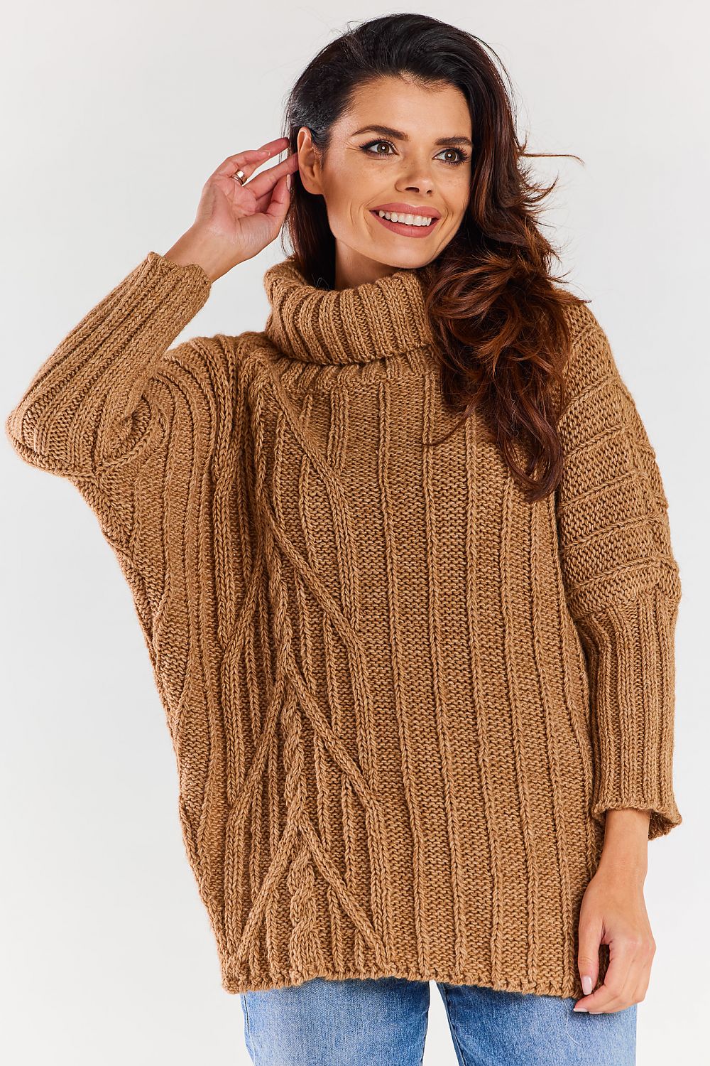  Rollkragenpullover model 173937 awama 