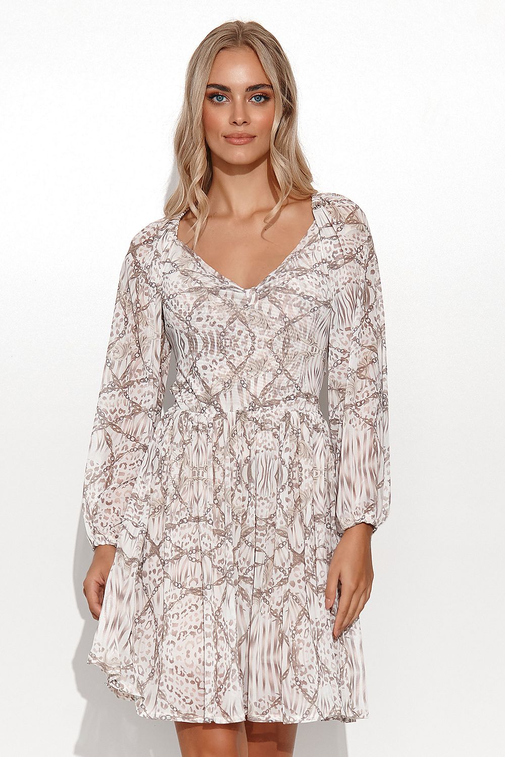  Alltagskleid model 177883 Makadamia 