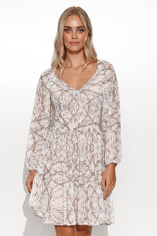  Alltagskleid model 177883 Makadamia 