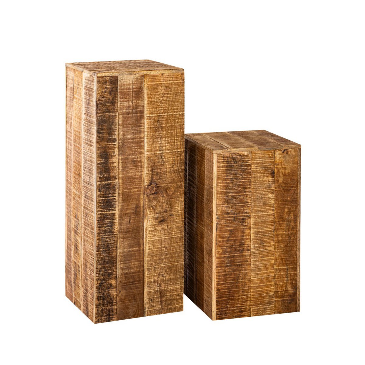 Flower column - 27x27 H50 or 73cm - Plant stand - Mango wood