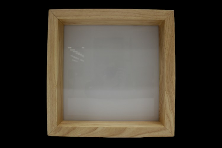 B-flokks Fabas Luce LED veggljós Gluggaveggljós 37 x 37 cm eik 