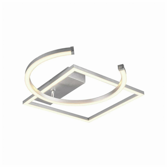 B-Ware Lindby LED Deckenleuchte Coljana Dimmbar Fernbedienung Deckenlampe Lampe Alu