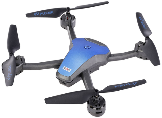 B-Ware Reely Marathon Quadrocopter Rt F Einsteiger Kameraflug Blau Siehe Text/Foto