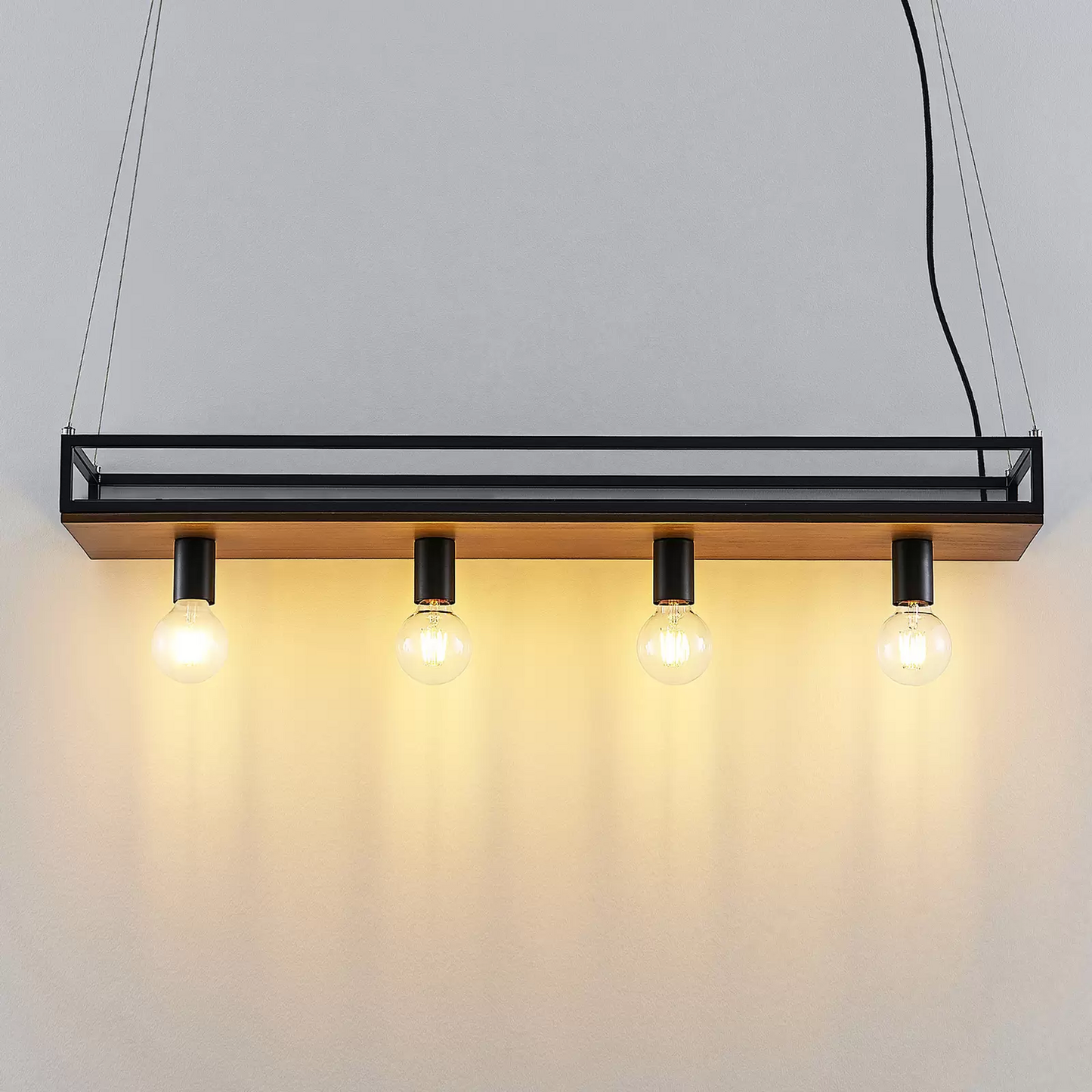 B-grade Lindby Kirista pendant light, ceiling lamp, hanging light, decorative living room light, 250 