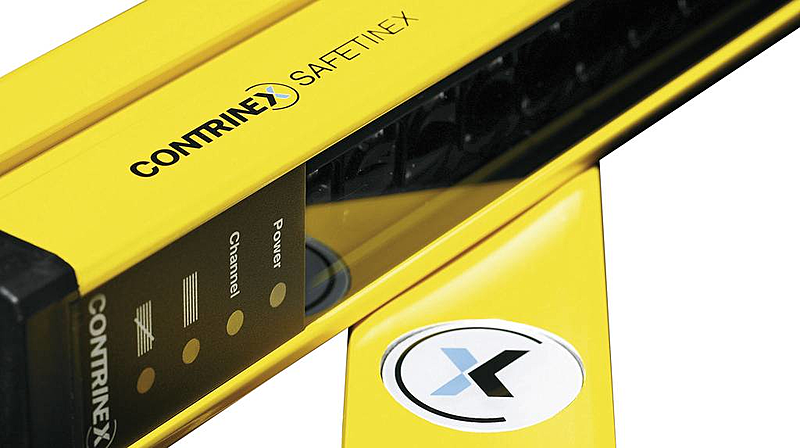 B-flokks Contrinex fjölgeisla öryggisljósatjald, persónuverndarhindrun, hæð 832 mm