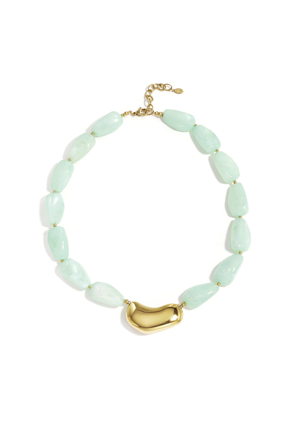 Acrylperlen-Halsketten, schlichte und lässige Alltags-Serie, Damenschmuck