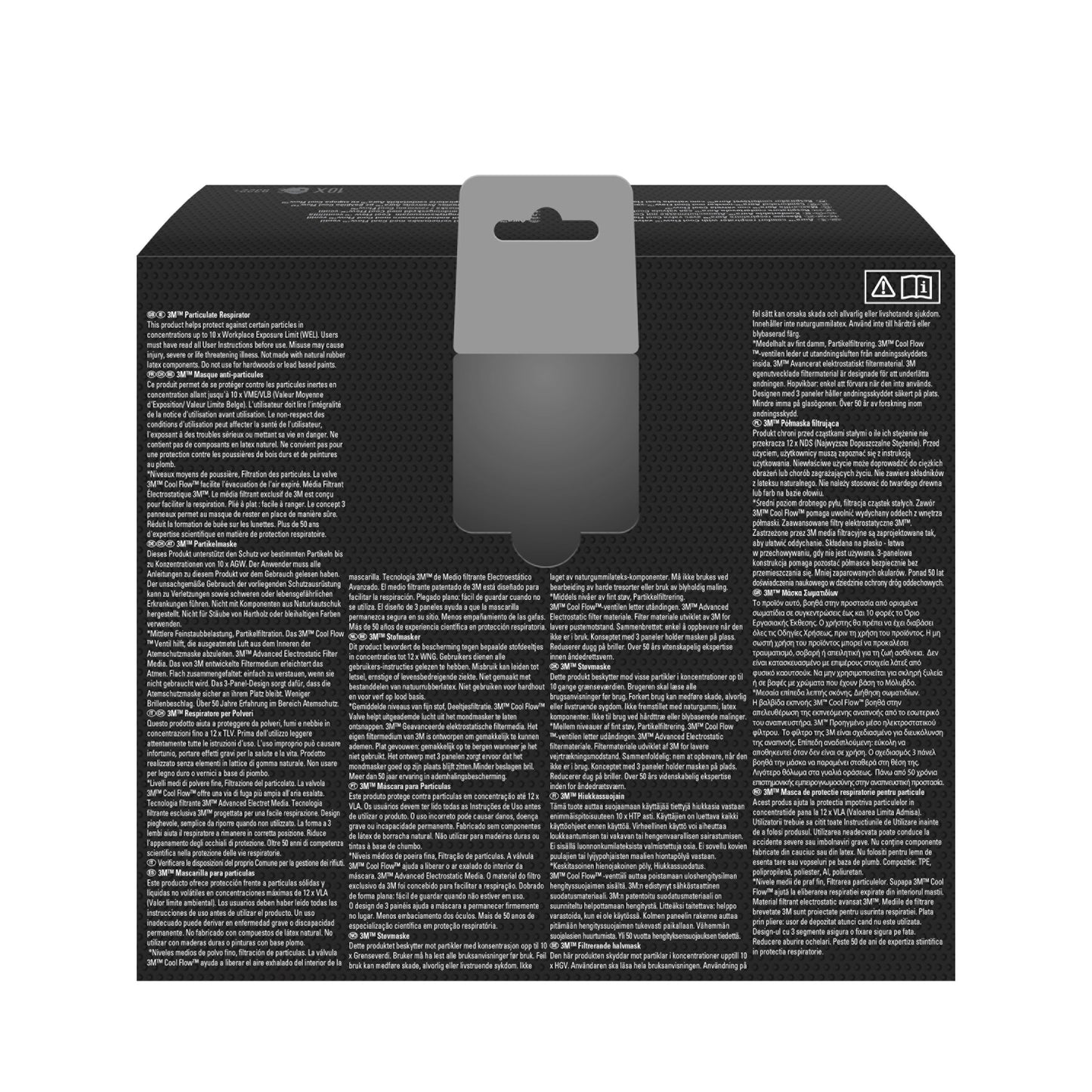 3M™ Aura™ Comfort Cool Flow™ Partikelmaske 9322+, FFP2, mit Ventil