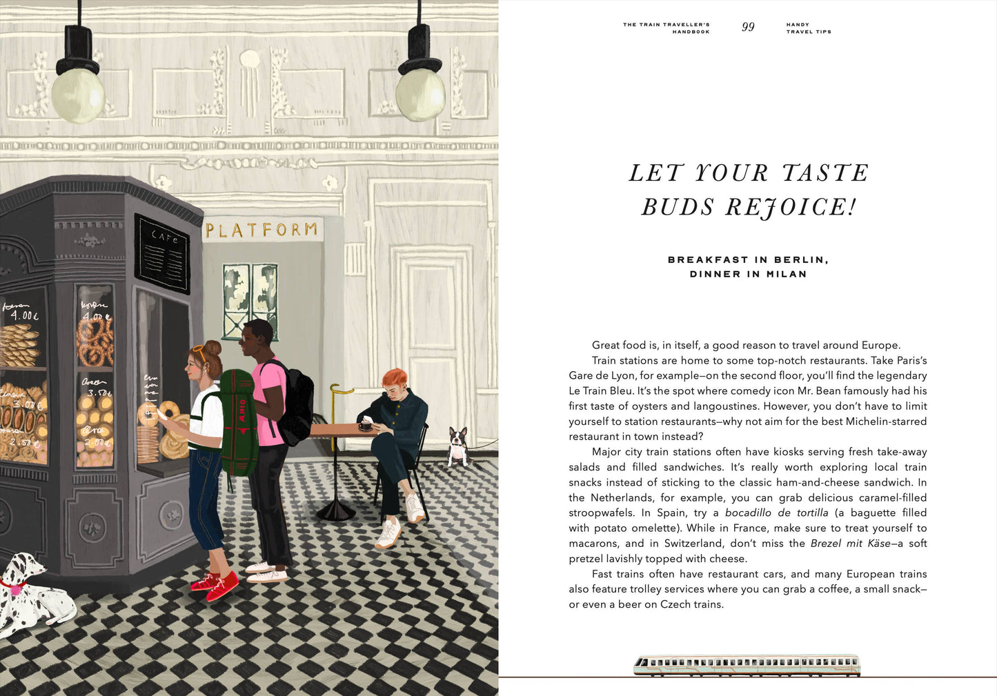 Handbók fyrir lestarfarþega – Leiðarvísir um evrópska járnbrautarkerfið