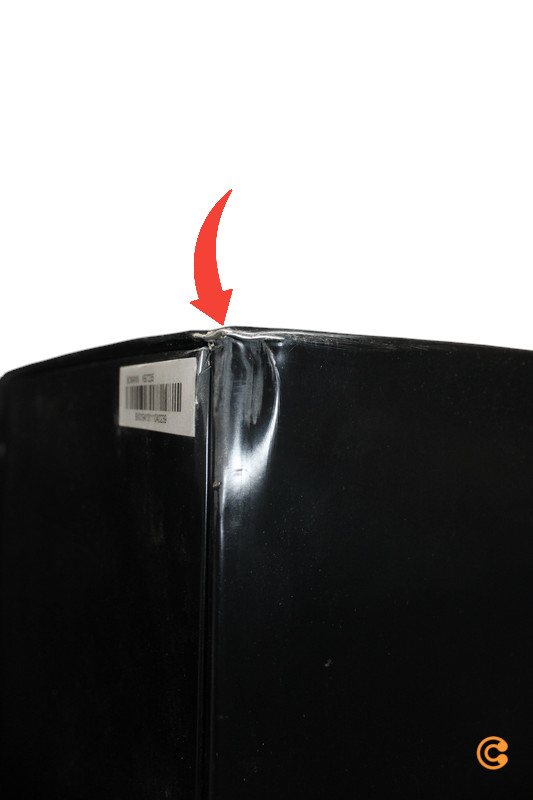 B-flokks Bomann KB 7235 lítill ísskápur fyrir partýkæli, kælikassi, kælihólf. Sjá texta/mynd.