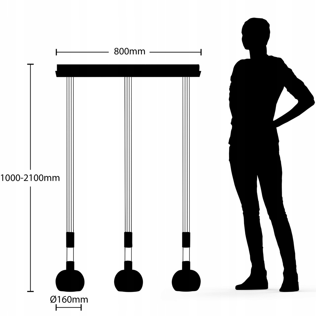 B-Ware Lindby Aurell Led Pendellampe Lampe Pendelleuchte Leuchte Glas 3 Flammig Nickel