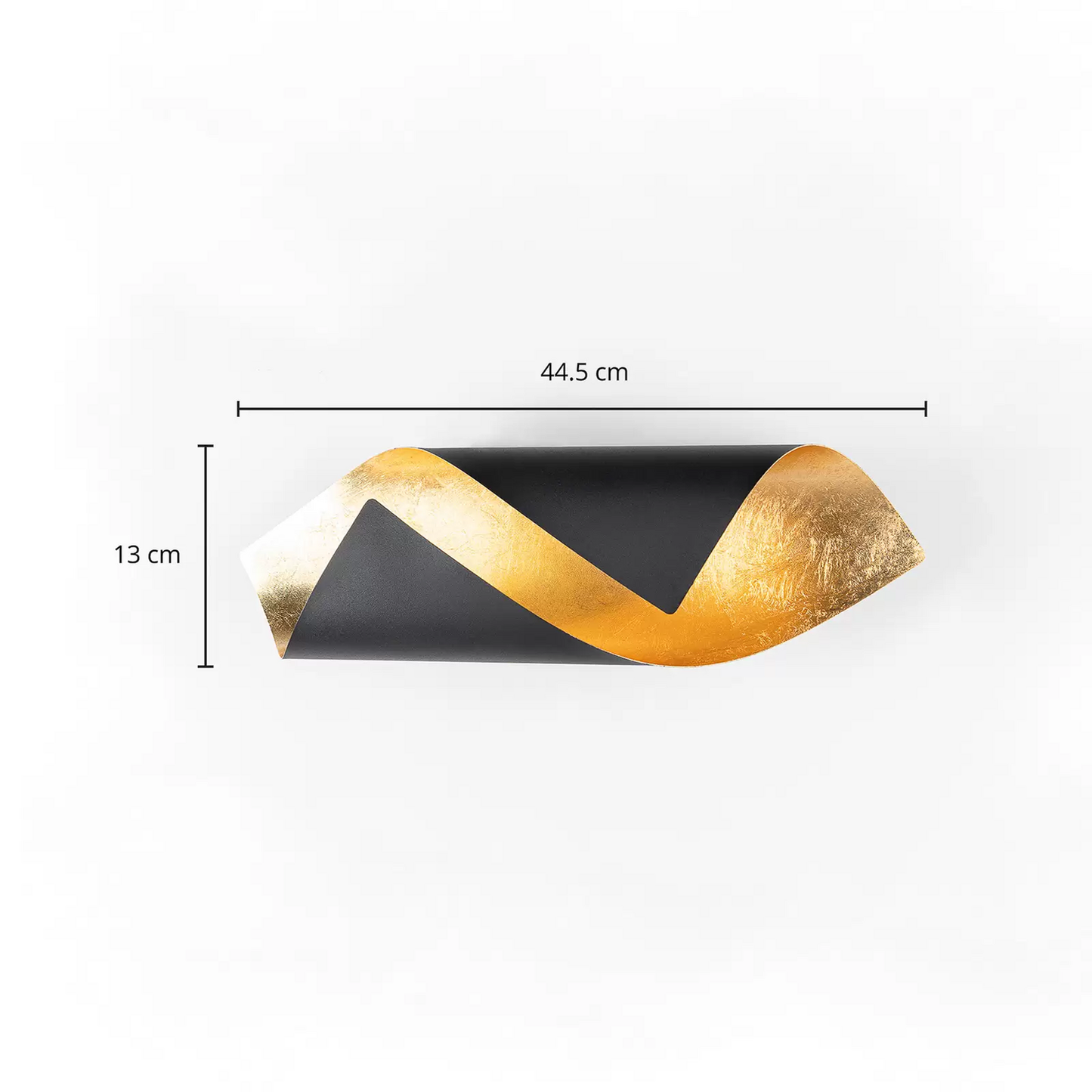 B-Ware Lindby Wrenjo LED Wandlampe Schwarz 45 cm Wandleuchte Lampe Leuchte Innenleuchte