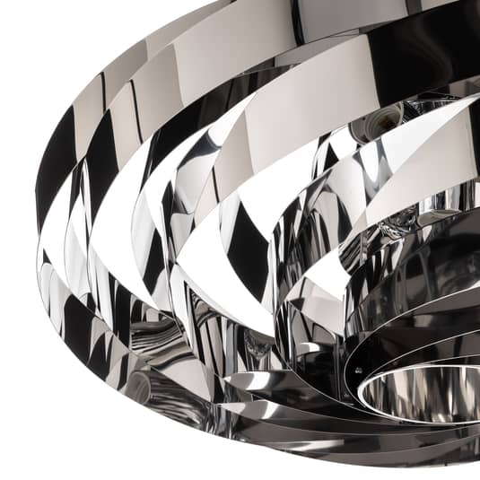 B-stock Euluna hanging light hanging light lamp light Vento Chromium Nickel ø 60 cm