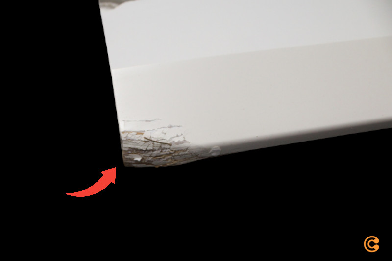 B-flokks Andersen Furniture framlengingarplata Dk10 fyrir útdraganlegt borð, lagskipt, hvít. Sjá texta/F38