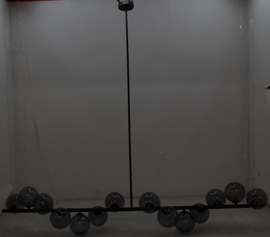 B-Ware Kare Scala Balls Hängeleuchte Hängelampe Deckenleuchte Deckenlampe Lampe Schw452