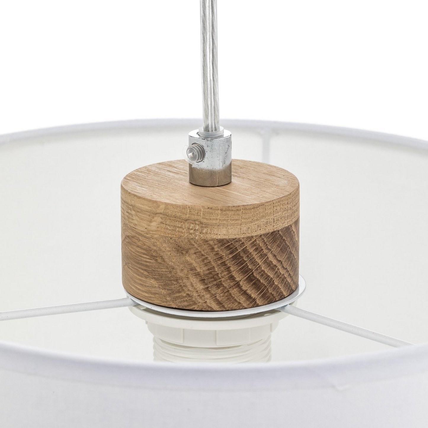 B-flokks Euluna hengiljós Corralee loftlampi hengiljós hvítt með þremur ljósum 757 