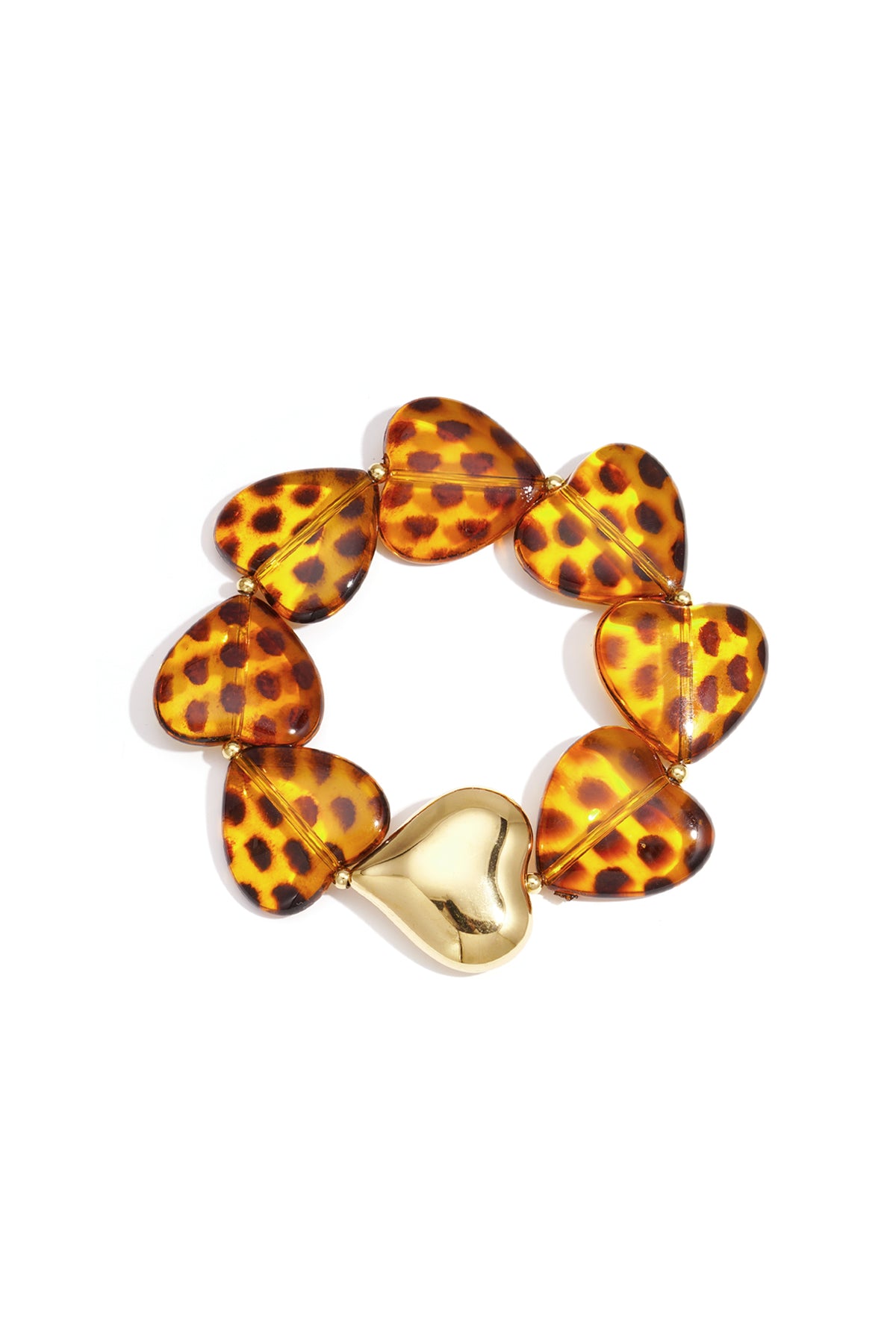 Acryl Perlen Armbänder Herz Retro Täglich Klassische Serie frauen schmuck