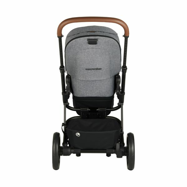 B-Ware Easywalker Harvey 3 Kinderwagen Kinderbuggy Buggy Reisebuggy Exclusive Grey