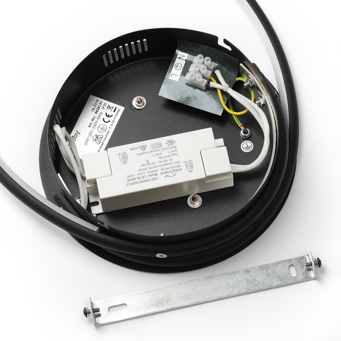 B-Ware Lindby Joline Led Deckenlampe Deckenleuchte Hängelampe Lampe Led 28 W Schwarz260