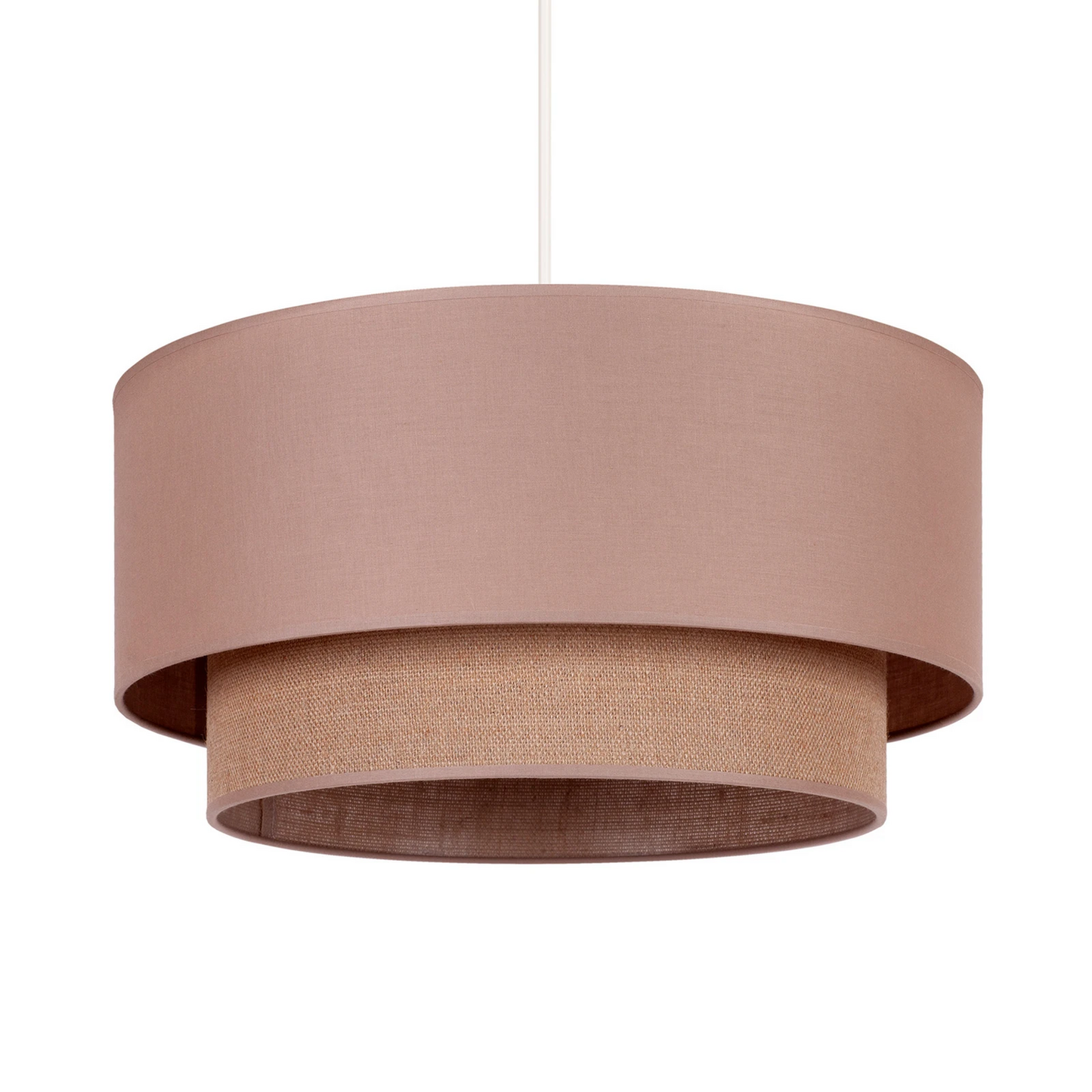 B-stock Euluna hanging light Boho hanging lamp ceiling lamp lamp ø45cm 1 bulb cappuccino/jute