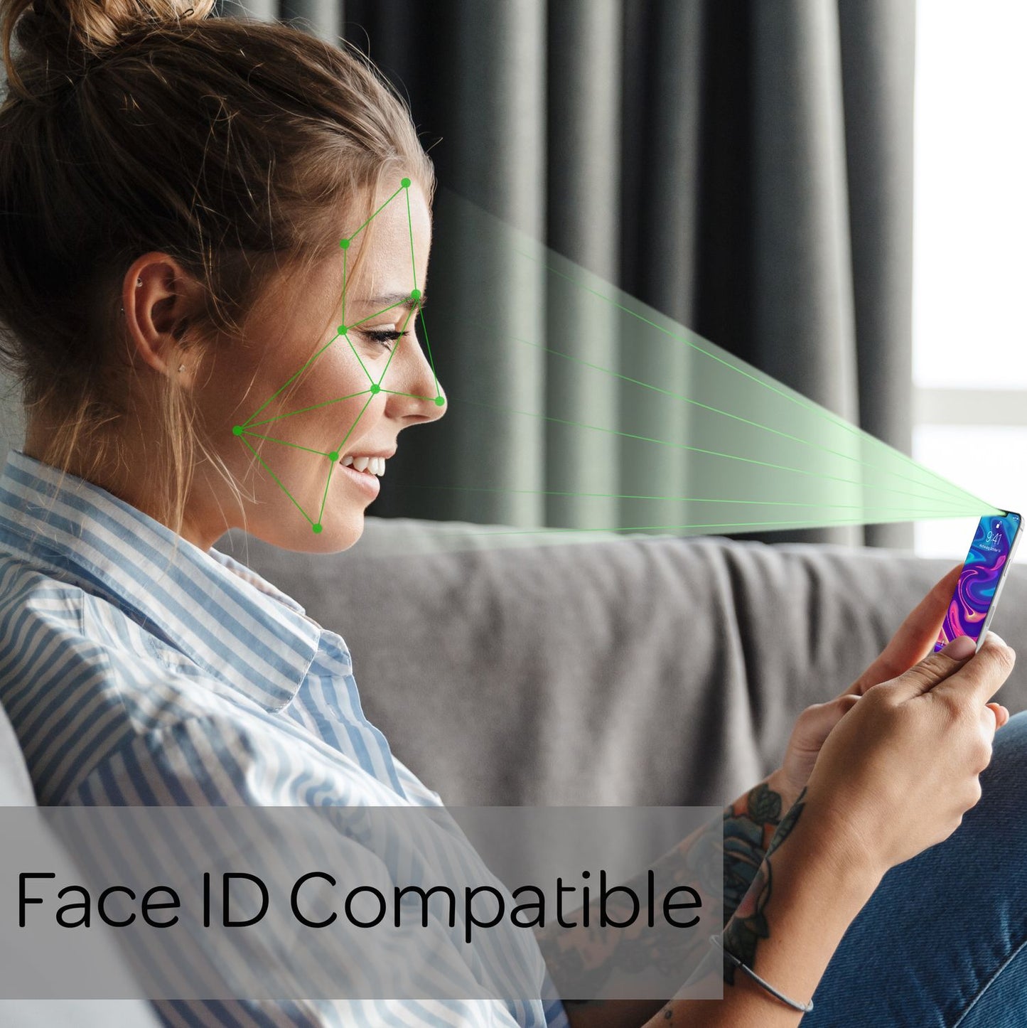 NALIA 4x Protective Glass &amp; Alignment Frame - Set for iPhone 12 Pro Max, Screen Protector Glass