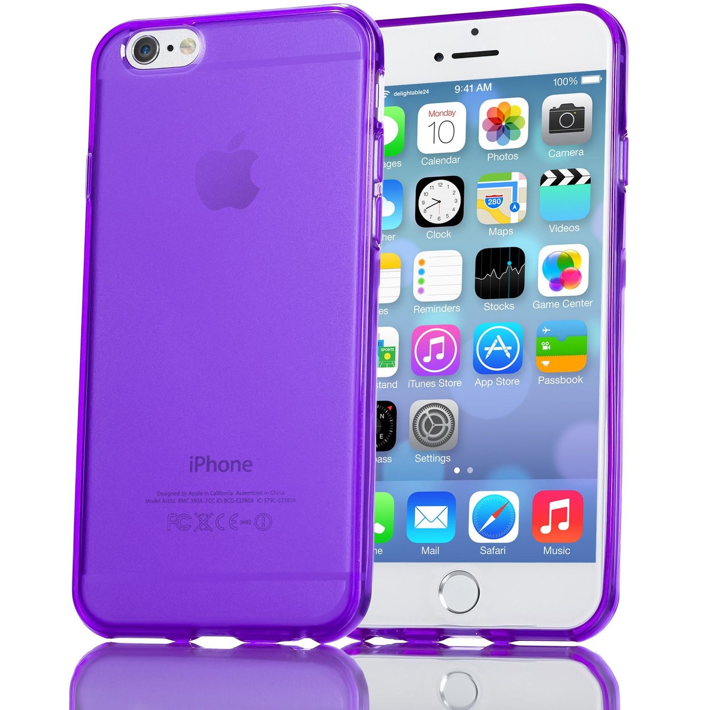 iPhone 6 Plus 6S Plus Case, NALIA Slim Silicone Phone Cover