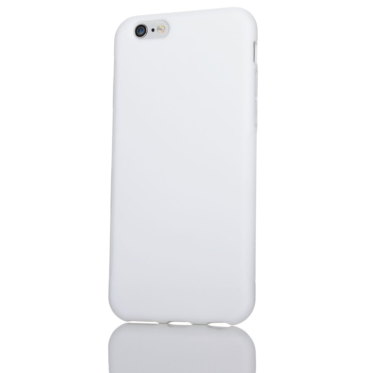 NALIA für IPHONE 6 / 6S Schutzhülle Anti-Slip Silikon Cover Case - Weiß