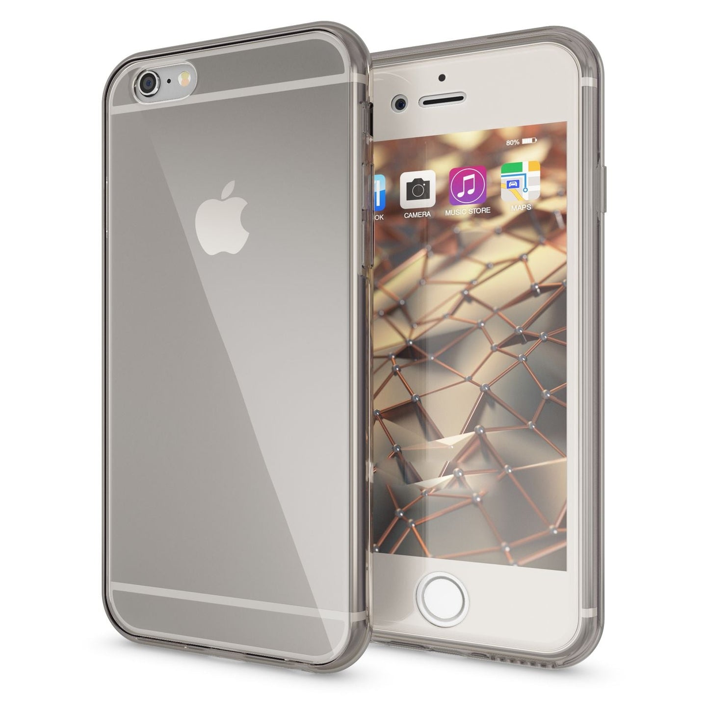 Apple iPhone 6 6S Hülle 360 Grad Handy Hülle von NALIA, Full Cover Silikon Schutz