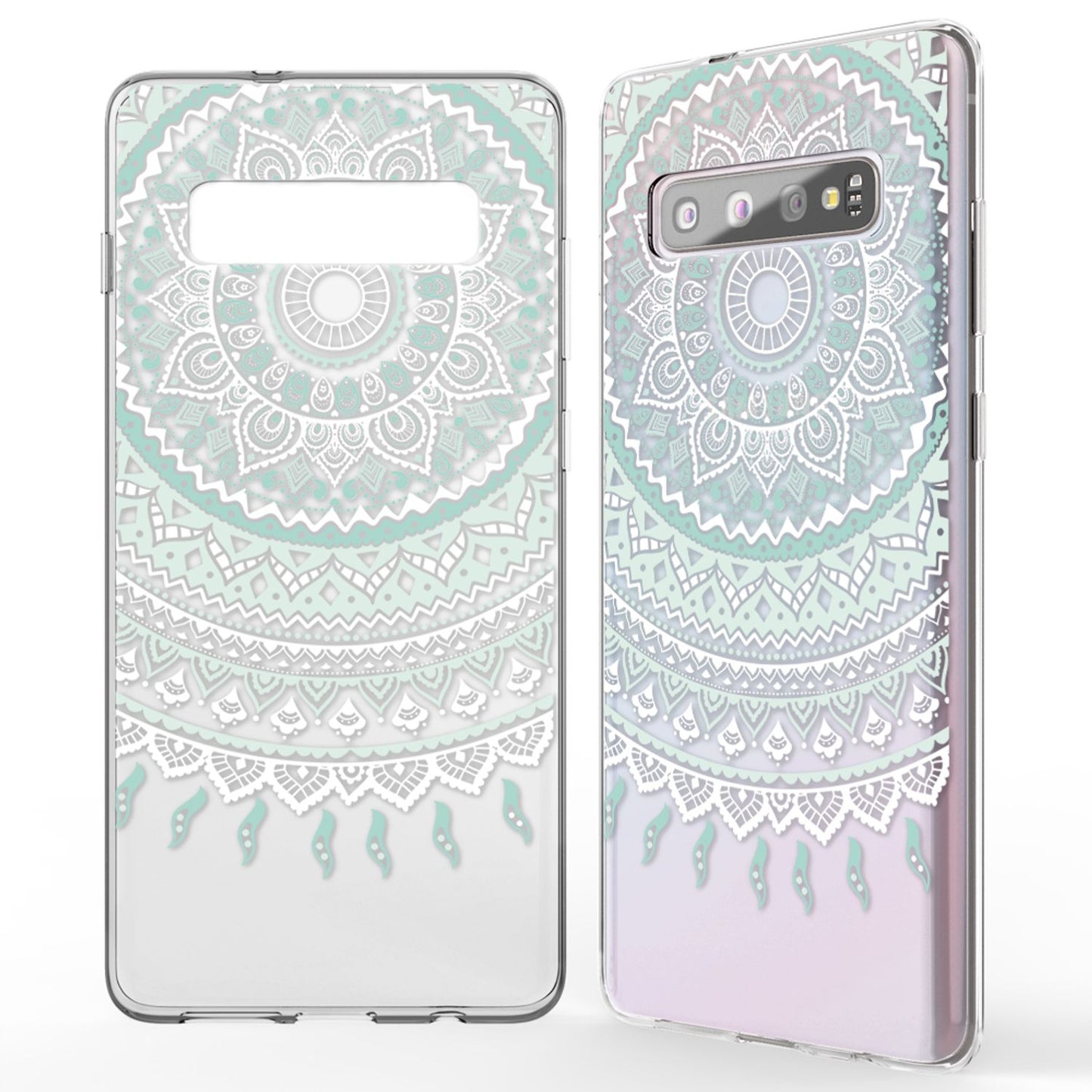 NALIA Hülle für Samsung Galaxy S10, Motiv Handyhülle Silikon Case Schutz Cover