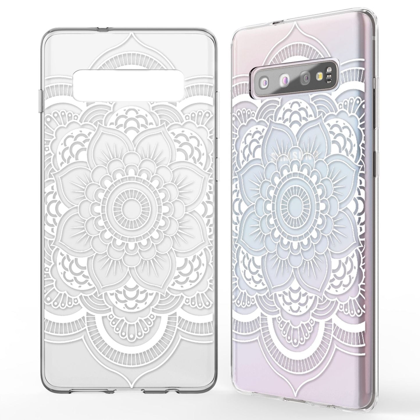 NALIA Hülle für Samsung Galaxy S10, Motiv Handyhülle Silikon Case Schutz Cover