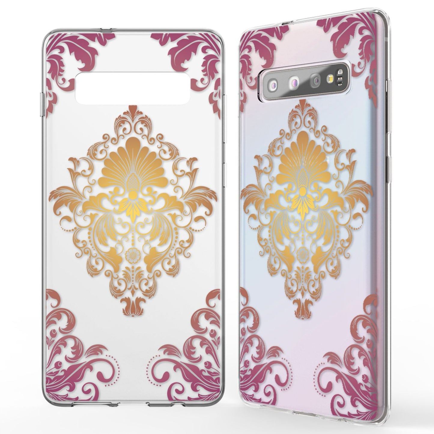 NALIA Hülle für Samsung Galaxy S10, Motiv Handyhülle Silikon Case Schutz Cover