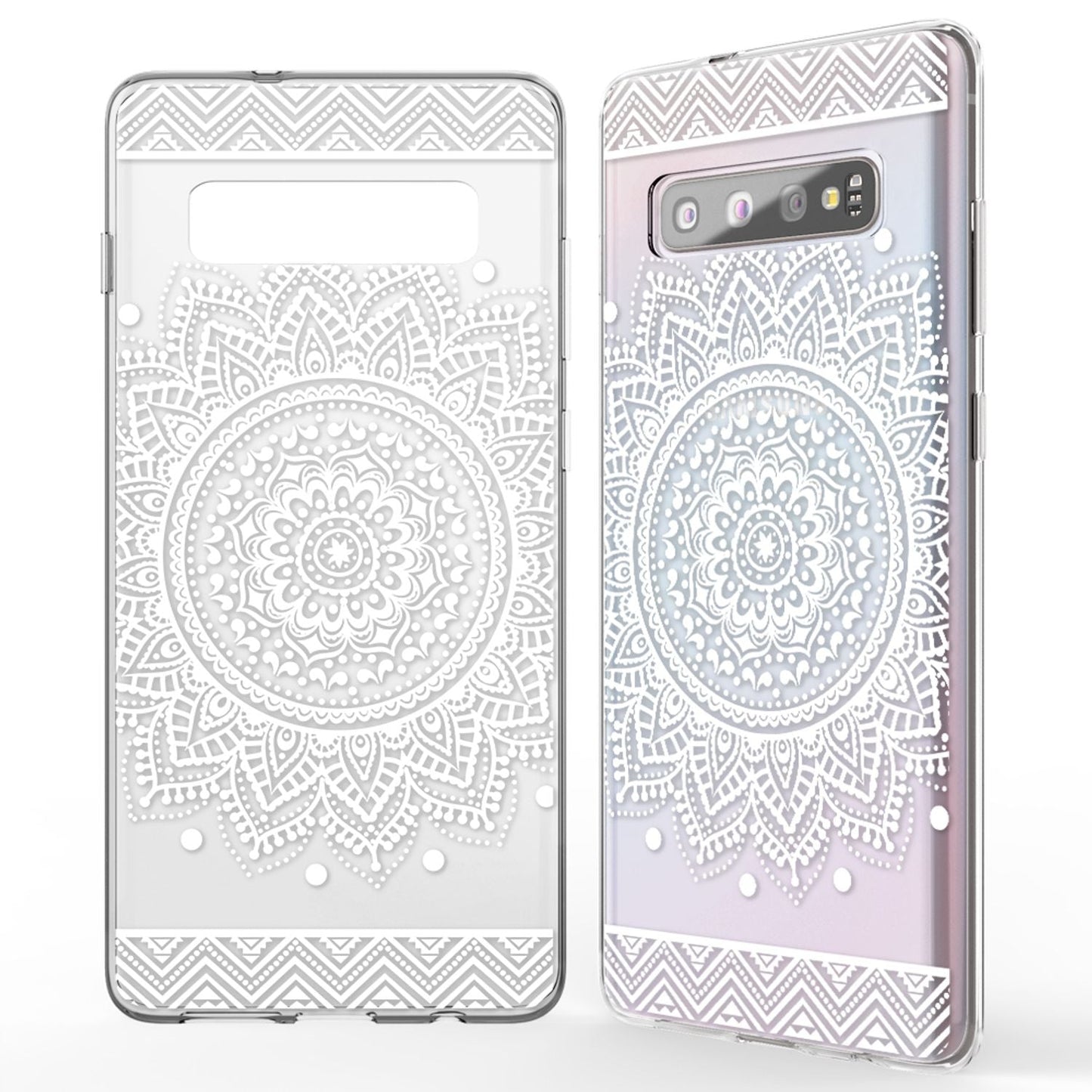 NALIA Hülle für Samsung Galaxy S10, Motiv Handyhülle Silikon Case Schutz Cover