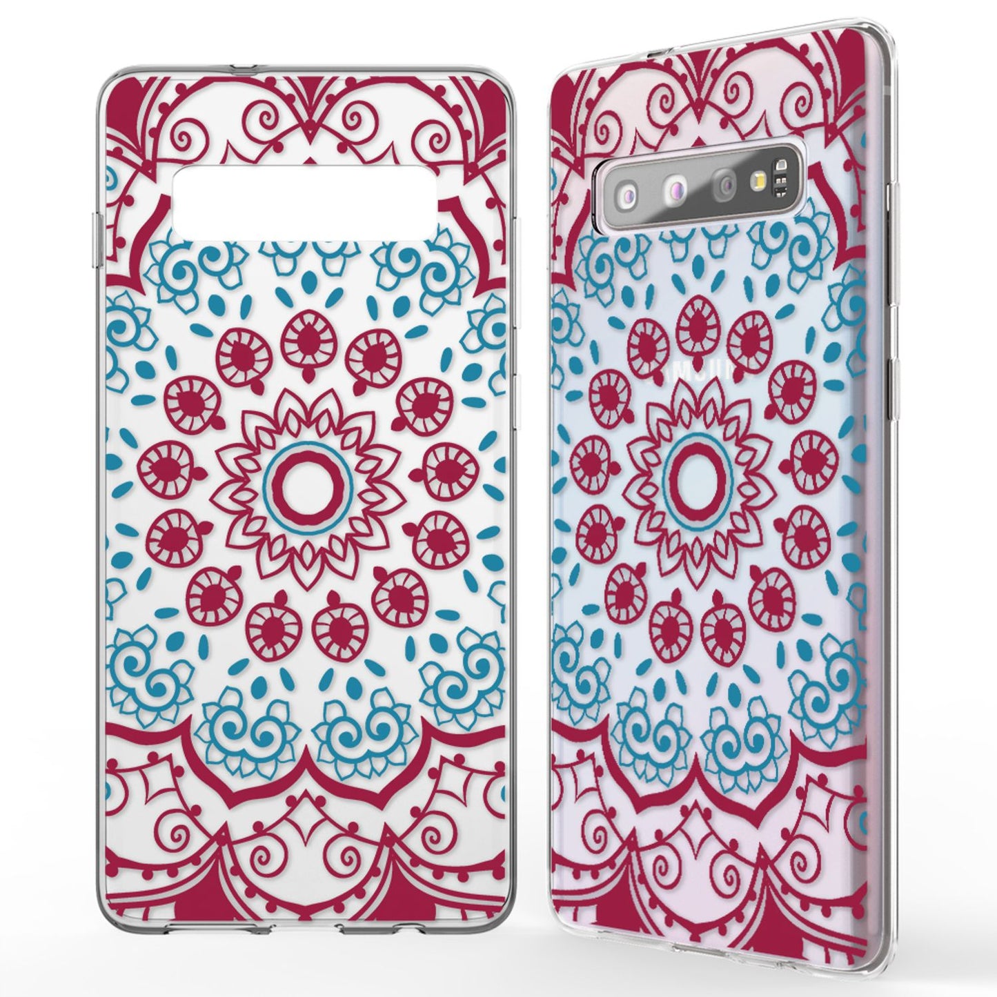 NALIA Hülle für Samsung Galaxy S10, Motiv Handyhülle Silikon Case Schutz Cover