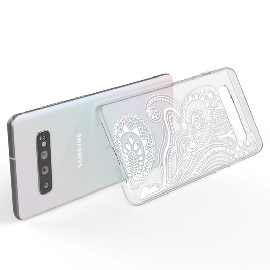 NALIA Hülle für Samsung Galaxy S10, Motiv Handyhülle Silikon Case Schutz Cover