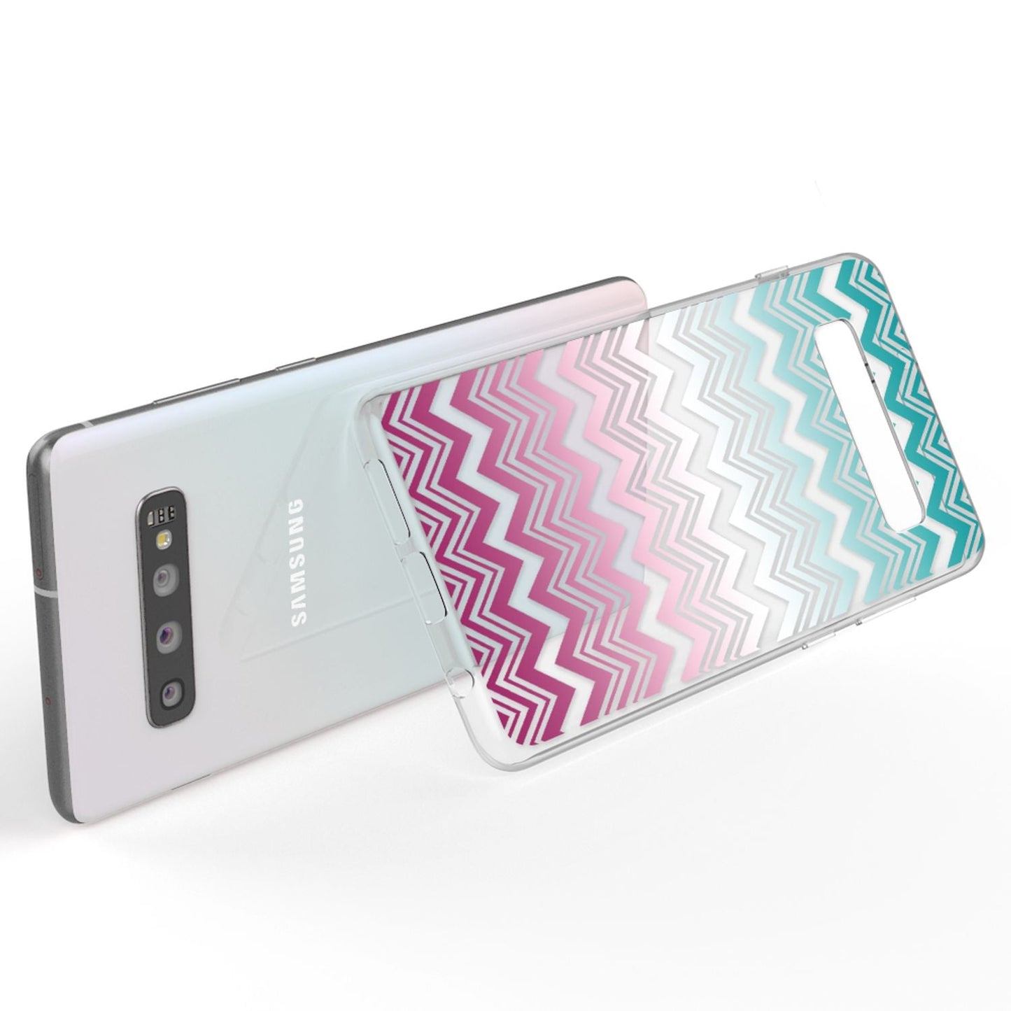 NALIA Hülle für Samsung Galaxy S10, Motiv Handyhülle Silikon Case Schutz Cover