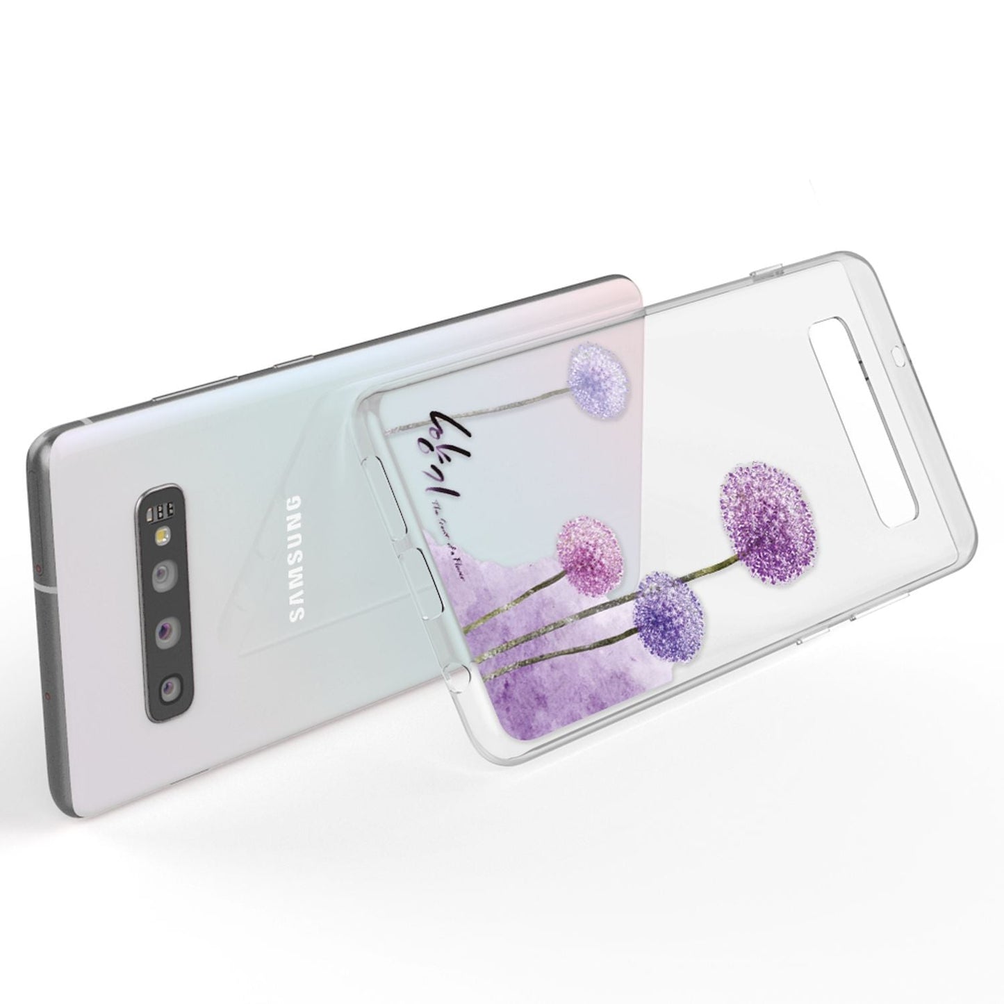 NALIA Hülle für Samsung Galaxy S10, Motiv Handyhülle Silikon Case Schutz Cover