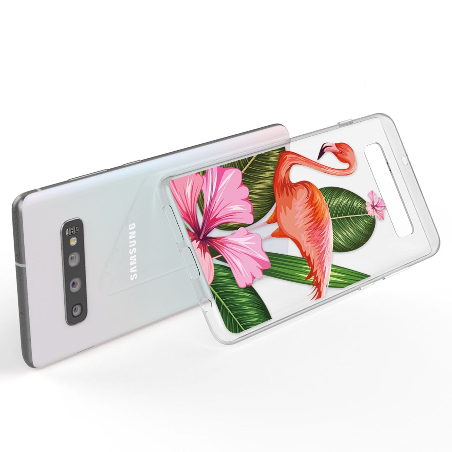 NALIA Hülle für Samsung Galaxy S10, Motiv Handyhülle Silikon Case Schutz Cover