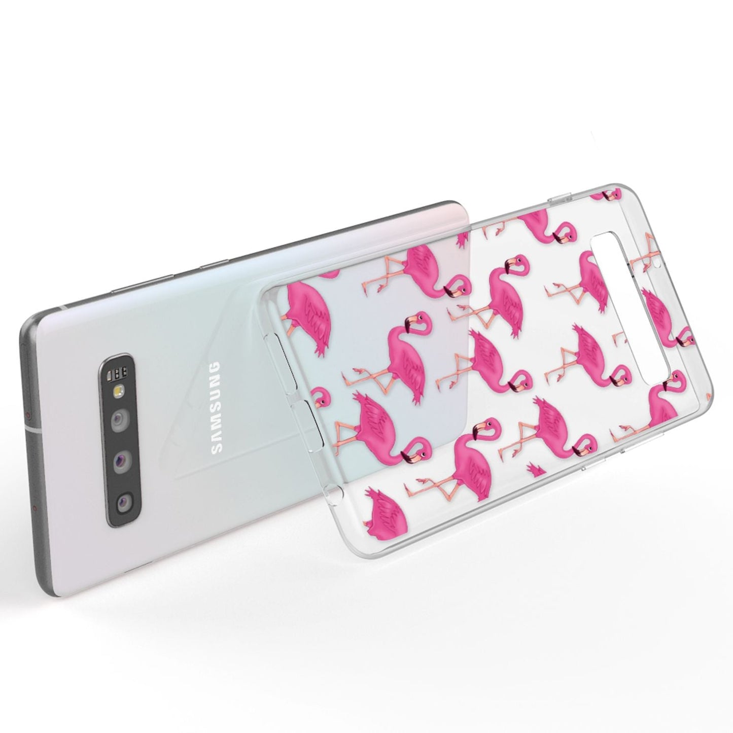 NALIA Hülle für Samsung Galaxy S10, Motiv Handyhülle Silikon Case Schutz Cover