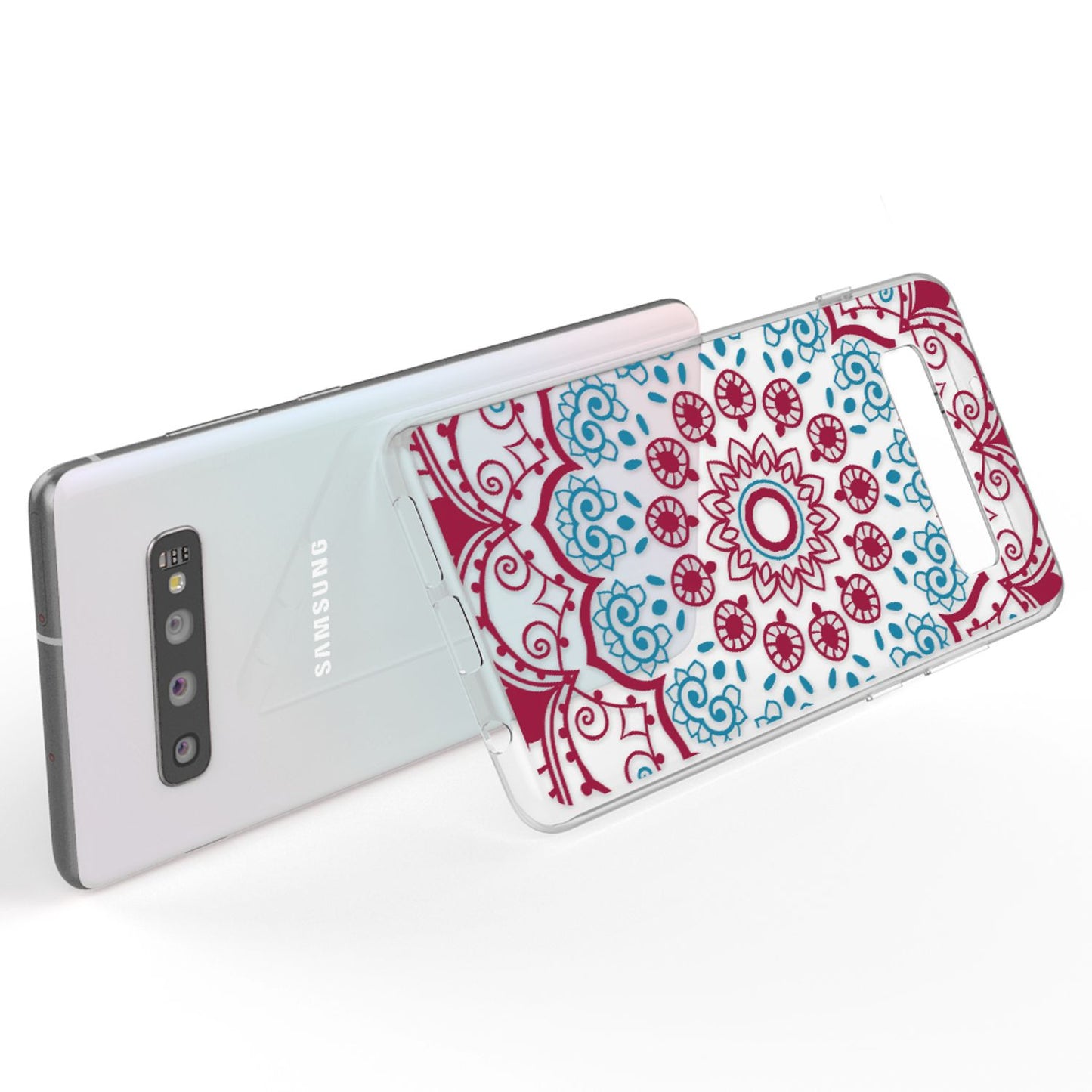 NALIA Hülle für Samsung Galaxy S10, Motiv Handyhülle Silikon Case Schutz Cover