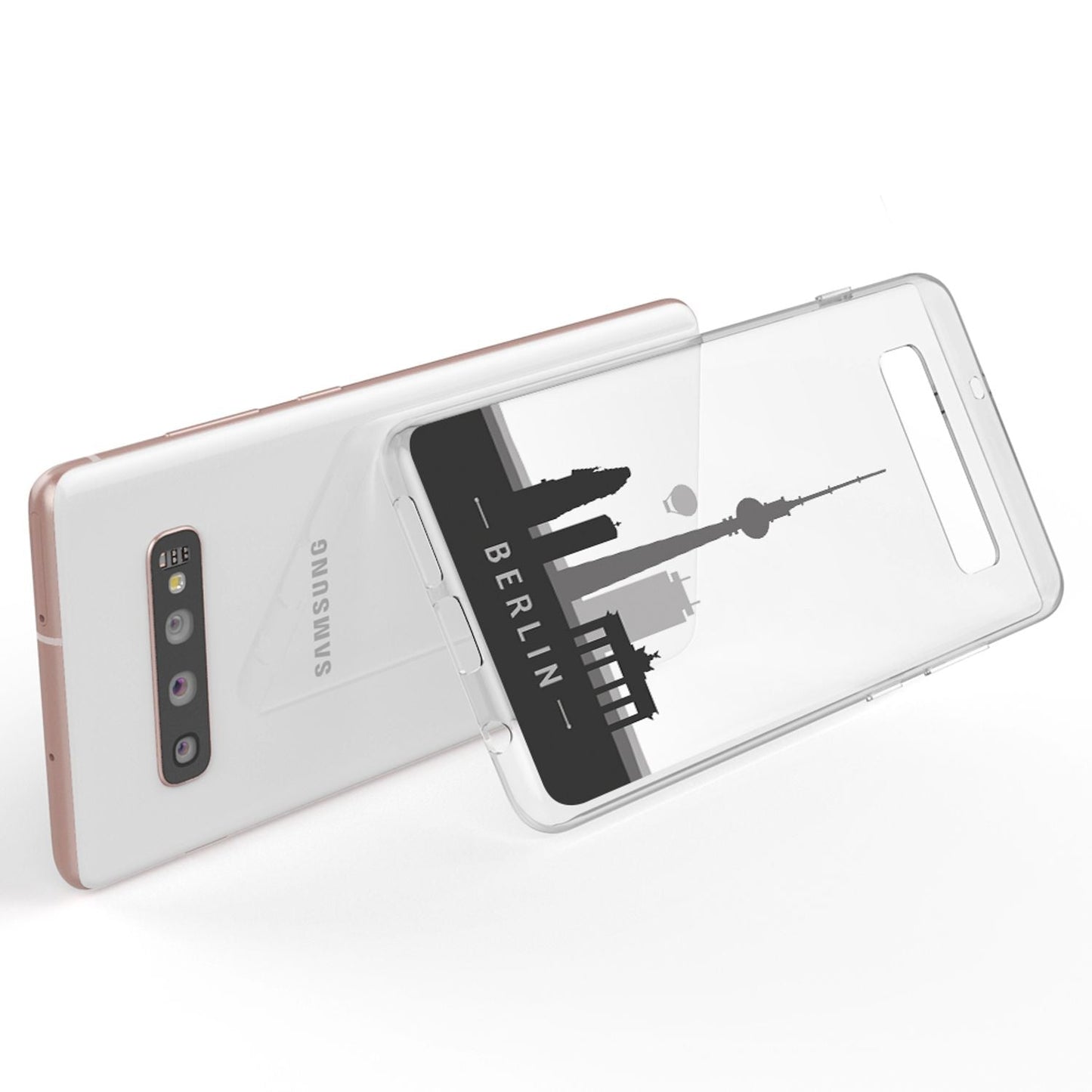 NALIA hulstur fyrir Samsung Galaxy S10 Plus, mynstrað sílikon símahulstur