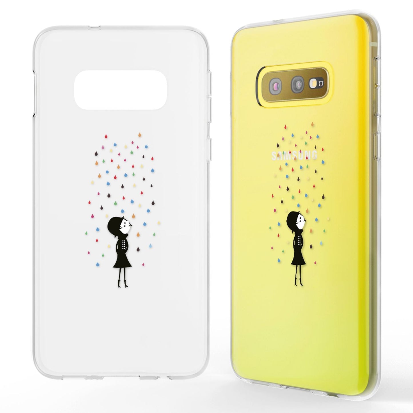 NALIA hulstur fyrir Samsung Galaxy S10e, mynstrað sílikon símahulstur